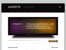 Tablet Screenshot of elogsite.com